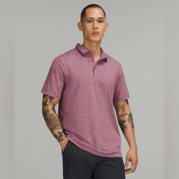 Lululemon Evolution Short Sleeve Polo Shirt
Heathered Vintage Plum size L - Picture 2 of 8